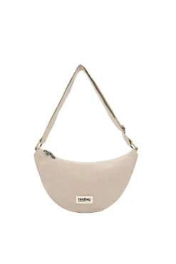 Banane en coton bio et jute | écru "andrea jute"
