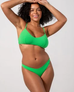 Bas de maillot en matières recyclées | vert 