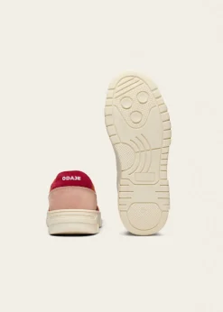 Baskets basse en cuir certifié lwg | multicolor 