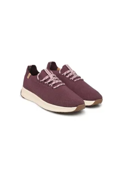 Baskets | bordeaux "tsavo w 2.0 wool - wine"