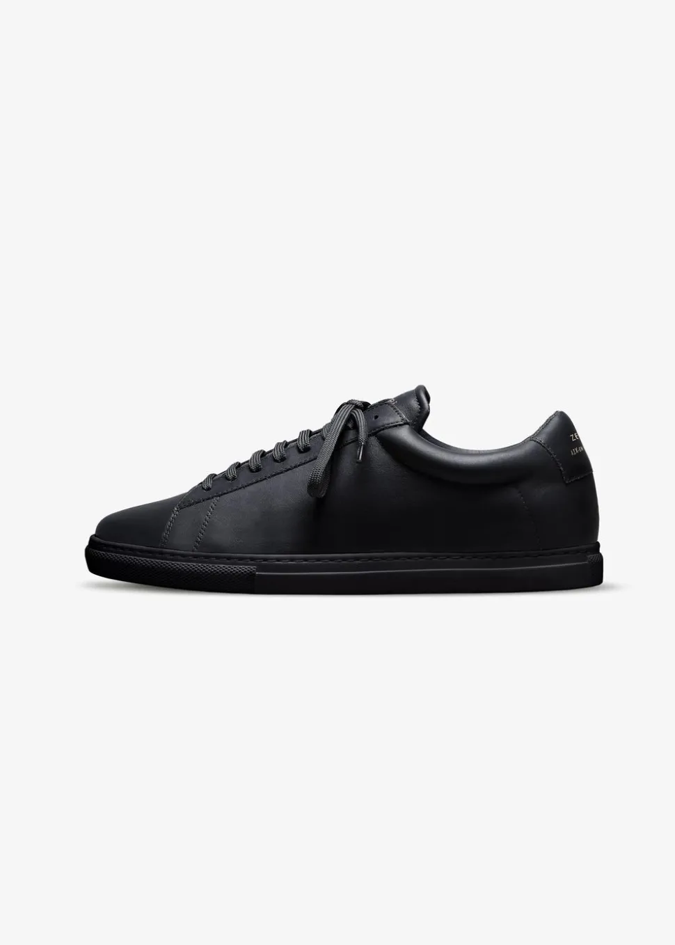 Baskets en cuir certifié | noir "zsp4 full color - black"