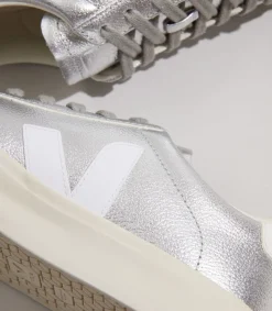 Baskets en cuir chromefree | argenté 
