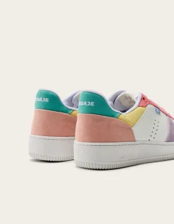 Baskets en cuir recyclé | blanc 