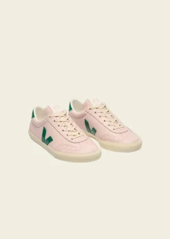 Baskets en cuir | rose