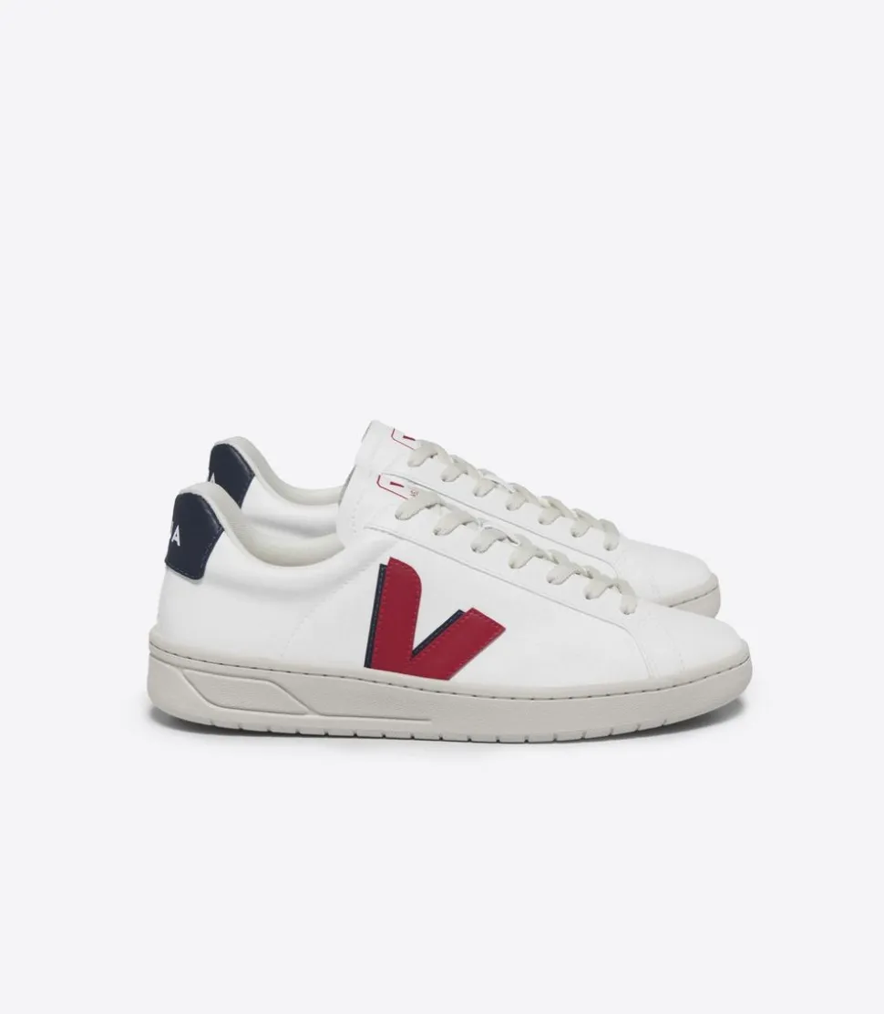 Baskets en c.w.l | blanc, noir et rouge "urca cwl white pekin nautico"