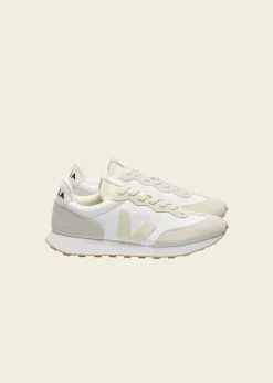 Baskets en mesh recyclé | blanc et beige "rio branco ii - white pierre"