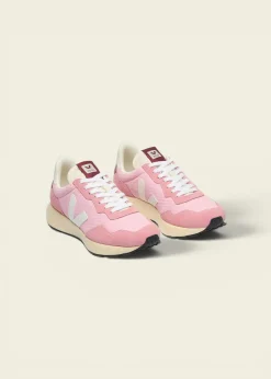 Baskets en mesh recyclé | rose "paulistana - guimauve white"