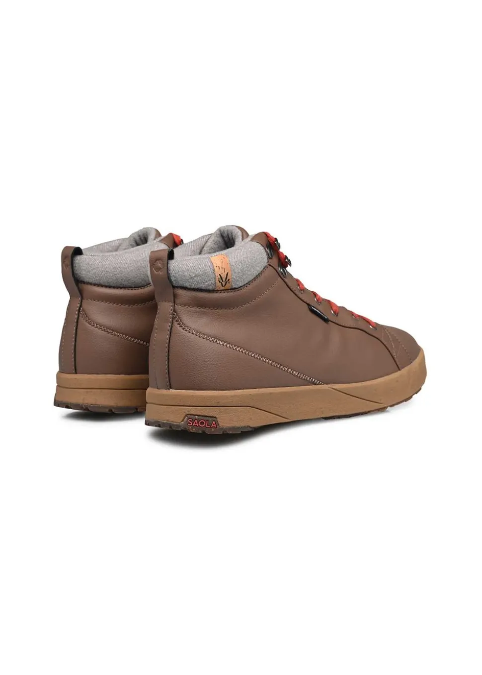 Baskets montantes | marron "bergen waterproof warm m - chocolate"