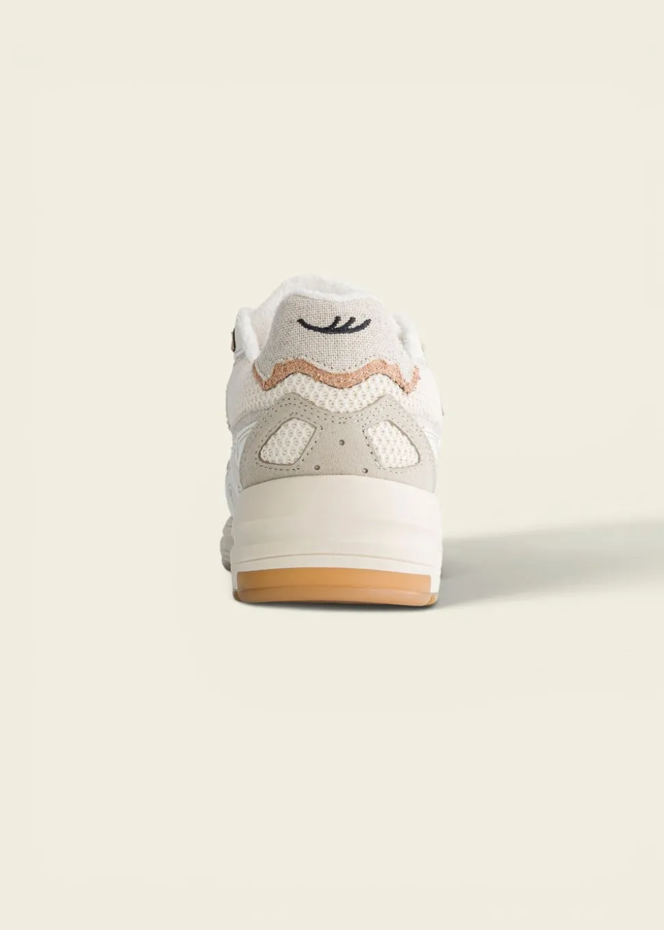 Baskets vegan | beige "rush - craft - corn - beige"