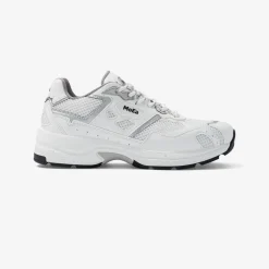 Baskets vegan | blanc et gris "gen8 - corn white & silver"
