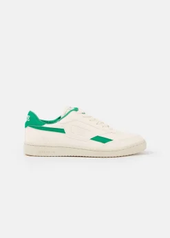 Baskets vegan | blanc et vert