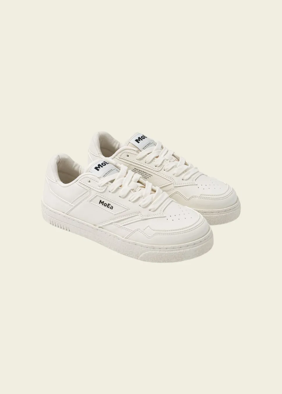 Baskets vegan | blanc "gen9 - corn pure white grained"