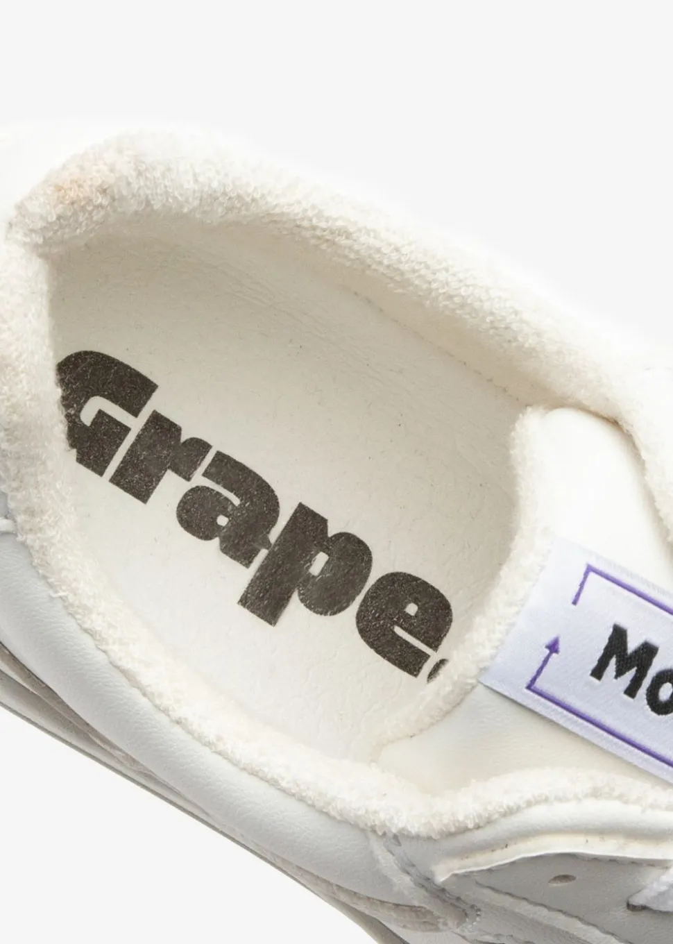 Baskets vegan en matière végétale | blanc "gen 1 corn full white"