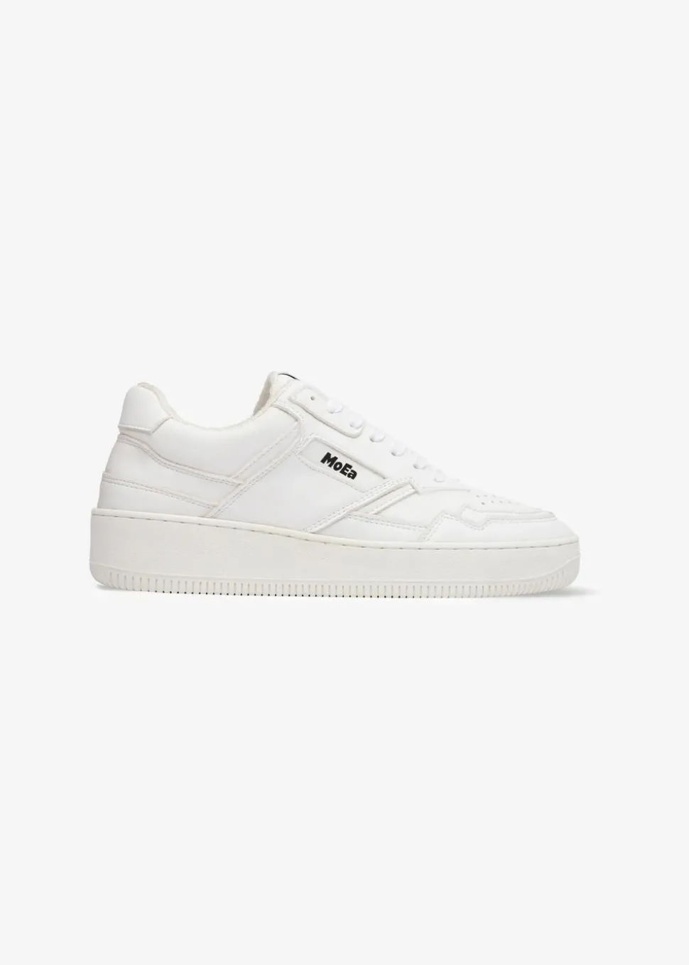 Baskets vegan en matière végétale | blanc "gen 1 corn full white"