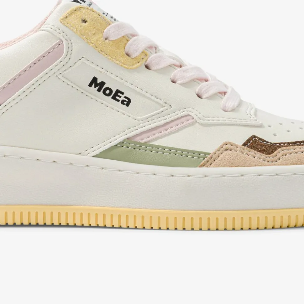 Baskets vegan | multicolore "gen1 - all-in pastel leaf "