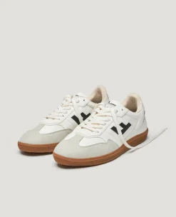 Baskets vegan | noir "burela slim panna black"