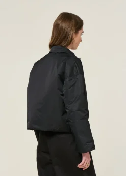 Blouson en matières recyclées | noir "dusk - black"