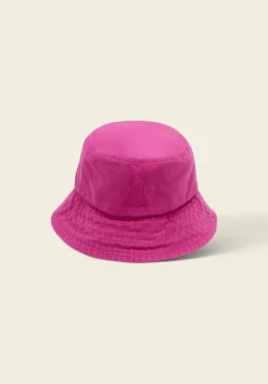 Bob en coton bio | rose "bucket hat - very berry washed"