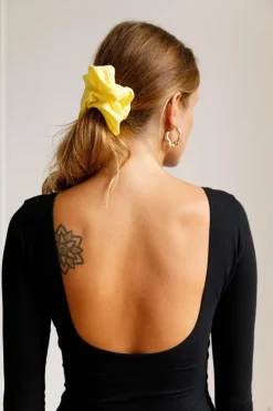 Body en coton bio | noir
