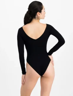 Body en coton bio | noir "louise noir ebène"