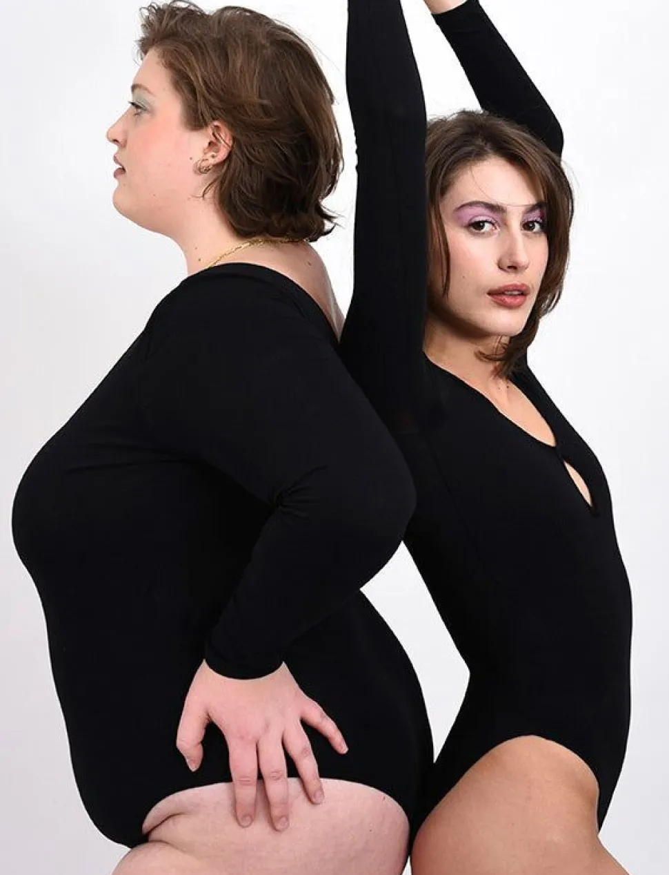 Body en coton bio | noir "louise noir ebène"