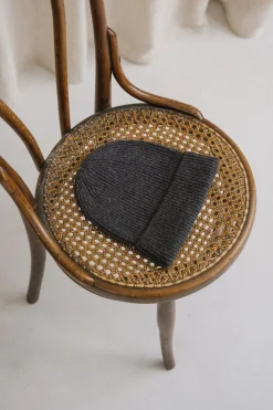 Bonnet en laine mérinos recyclée | gris
