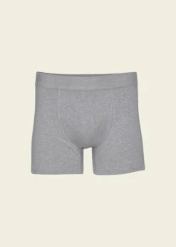 Boxer uni en coton bio | gris 