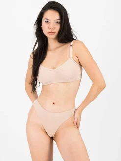 Brassière en coton bio | nude 