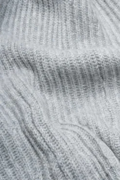 Cagoule en cachemire recyclé | gris clair 