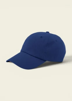Casquette en coton bio | bleu "organic cotton cap - marine blue"