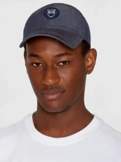 Casquette en coton bio | bleu 