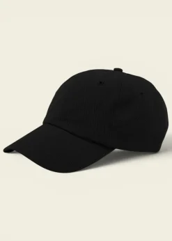 Casquette en coton bio | noir "cap deep black"