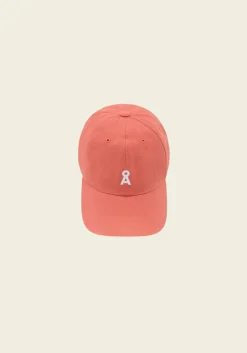 Casquette en coton bio | rouge "yenaas bold cap - tabasco red"