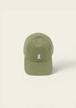 Casquette en coton bio | vert "yenaas bold cap - fatigue green"