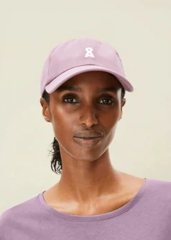 Casquette en coton bio | violet "yenaas bold - sunset sky"