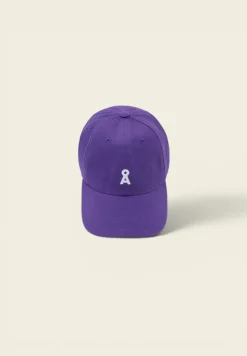Casquette en coton bio | violet "yenaas bold cap - pungent purple"