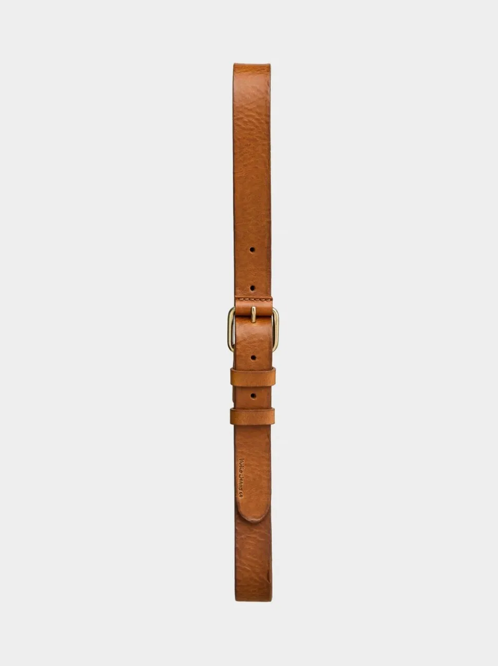 Ceinture en cuir tannage végétal | caramel "dwayne toffee brown"