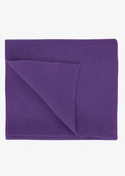 Écharpe en laine mérinos recyclée | violet "ultra violet"