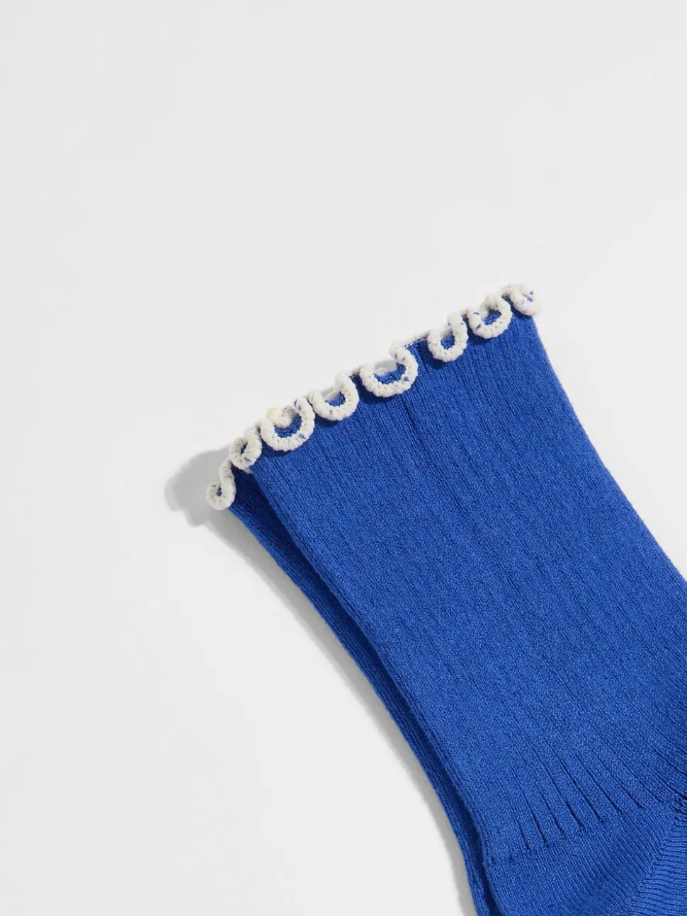 Chaussettes en coton bio | bleu