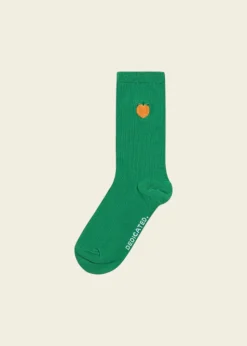 Chaussettes en coton bio | vert