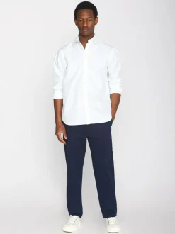 Chemise en coton bio - alf regular crispy cotton shirt