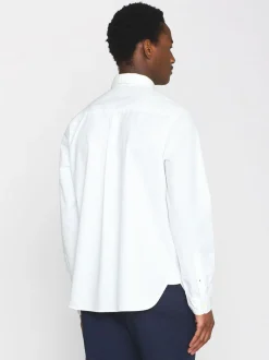 Chemise en coton bio - alf regular crispy cotton shirt