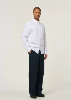 Chemise en coton bio | blanche "quaasa - white"