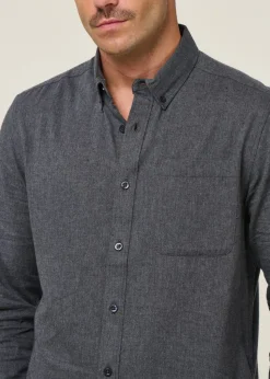 Chemise en coton bio | gris 