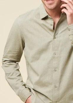 Chemise en coton biologique | vert 