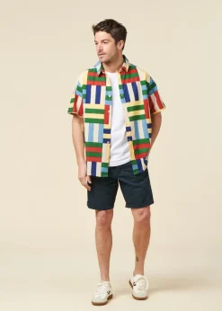 Chemise en coton bio | multicolore 