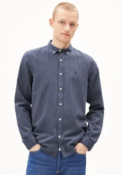 Chemise en coton bio | rayé 