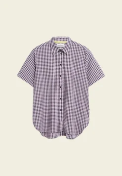 Chemisette ample en coton bio | violet 