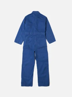 Combinaison worker en coton bio | bleu 
