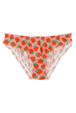 Culotte bloomer coton bio | rose strawberry